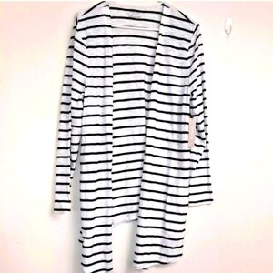 Chico's Striped Cardigan NWT